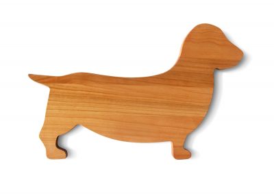 Serving board Dachshund Side by Side SINGLE PIECES
